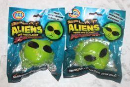 Lot to Contain 50 Brand New HGL From The Planet Scardox Splat Aliens Combined RRP £100
