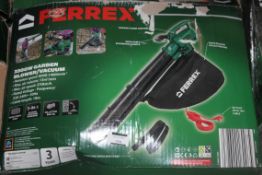 Boxed Ferrex Blower Vacuum for Gardens RRP £45 (Public Viewing and Appraisals Available)