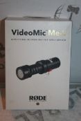 Boxed Rode Video Mic Microphone for Apple Devices RRP £75