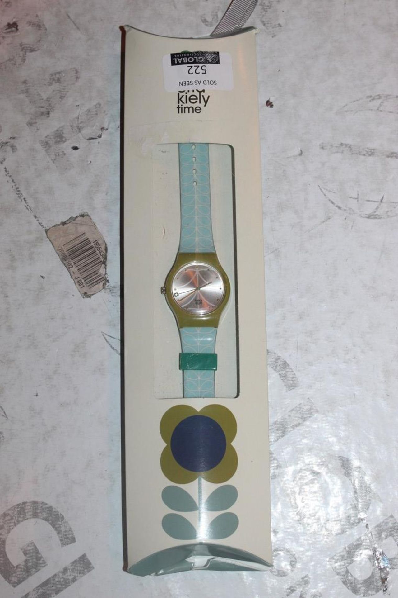 Boxed Orla Kiely Time Stem Wristwatch RRP £90