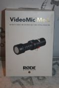 Boxed Rode Video Mic Microphone for Apple Devices RRP £75