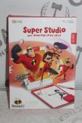 Lot to Contain 5 Osmo Super Studio Drawings Come to Life Incredibles Drawing Games Combined RRP £