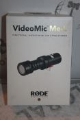 Boxed Rode Video Mic Microphone for Apple Devices RRP £75