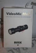 Boxed Rode Video Mic Microphone for Apple Devices RRP £75