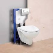 Boxed Cubico Wall Mounted Concealed Cistern Unit (17272) (Public Viewing and Appraisals Available)