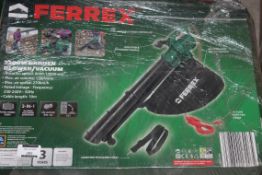 Boxed Ferrex Blower Vacuum for Gardens RRP £45 (Public Viewing and Appraisals Available)