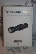 Boxed Rode Video Mic Microphone for Apple Devices RRP £75