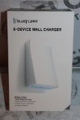 Boxed Brand New Blue Flame 6 Device Wall Charger RRP £60