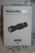 Boxed Rode Video Mic Microphone for Apple Devices RRP £75