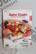 Lot to Contain 5 Osmo Super Studio Drawings Come to Life Incredibles Drawing Games Combined RRP £