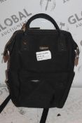 BaBaBing Black Fabric Children's Changing Bag RRP £50 (RET00554165) (Public Viewing and Appraisals