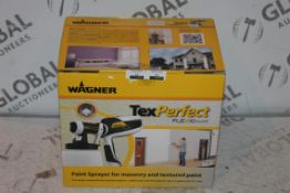 Boxed Brand New Wagner Tex Perfect Flex 525 Masonary and Textured Paint Sprayer RRP £55