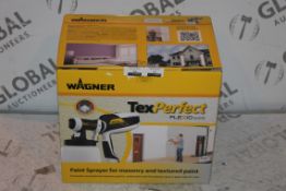 Boxed Brand New Wagner Tex Perfect Flex 525 Masonary and Textured Paint Sprayer RRP £55