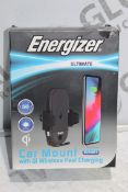 Boxed Energiser Ultimate Car Mount EGA001 Fast Charger Mount