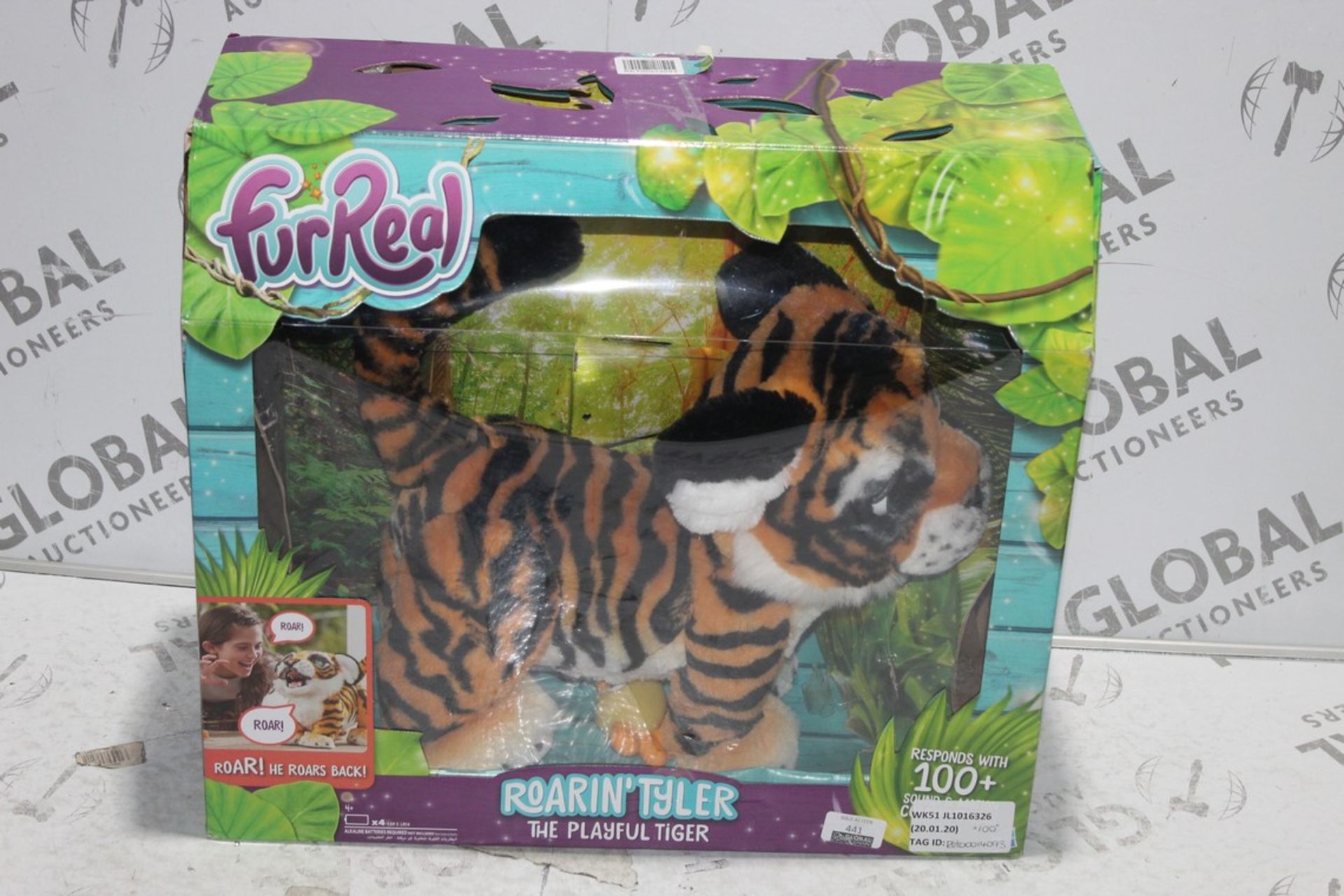 Boxed For Real Friends Playful Tyler The Playful Tiger Children's Interactive Toy RRP £100 (
