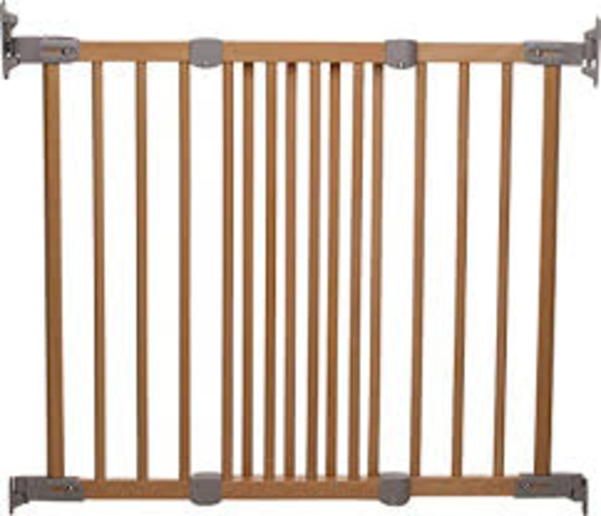 Wooden Extending Baby Gate RRP £60 (4449702) (Public Viewing and Appraisals Available)