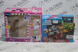 Boxed Assorted Children's Toy Items to Include Myla The Magic Makeup Unicorn and Thomas and