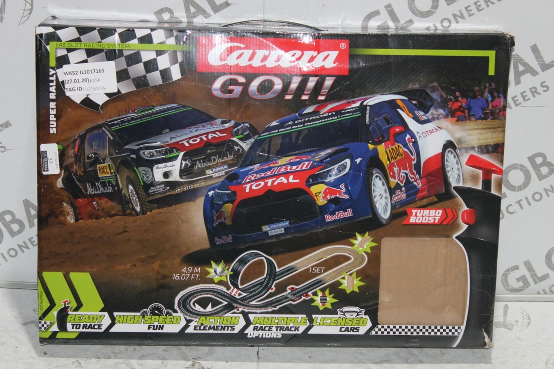 Carrera Go Ready Set Race Scalelectric Pack RRP £50 (4390694) (Public Viewing and Appraisals