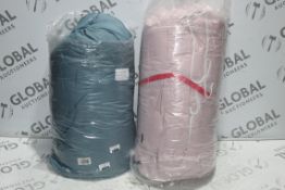 Assorted Night Owl Single Uncovered Duvets in Pink and Blue RRP £50 Each (RET00575037)(4281835) (