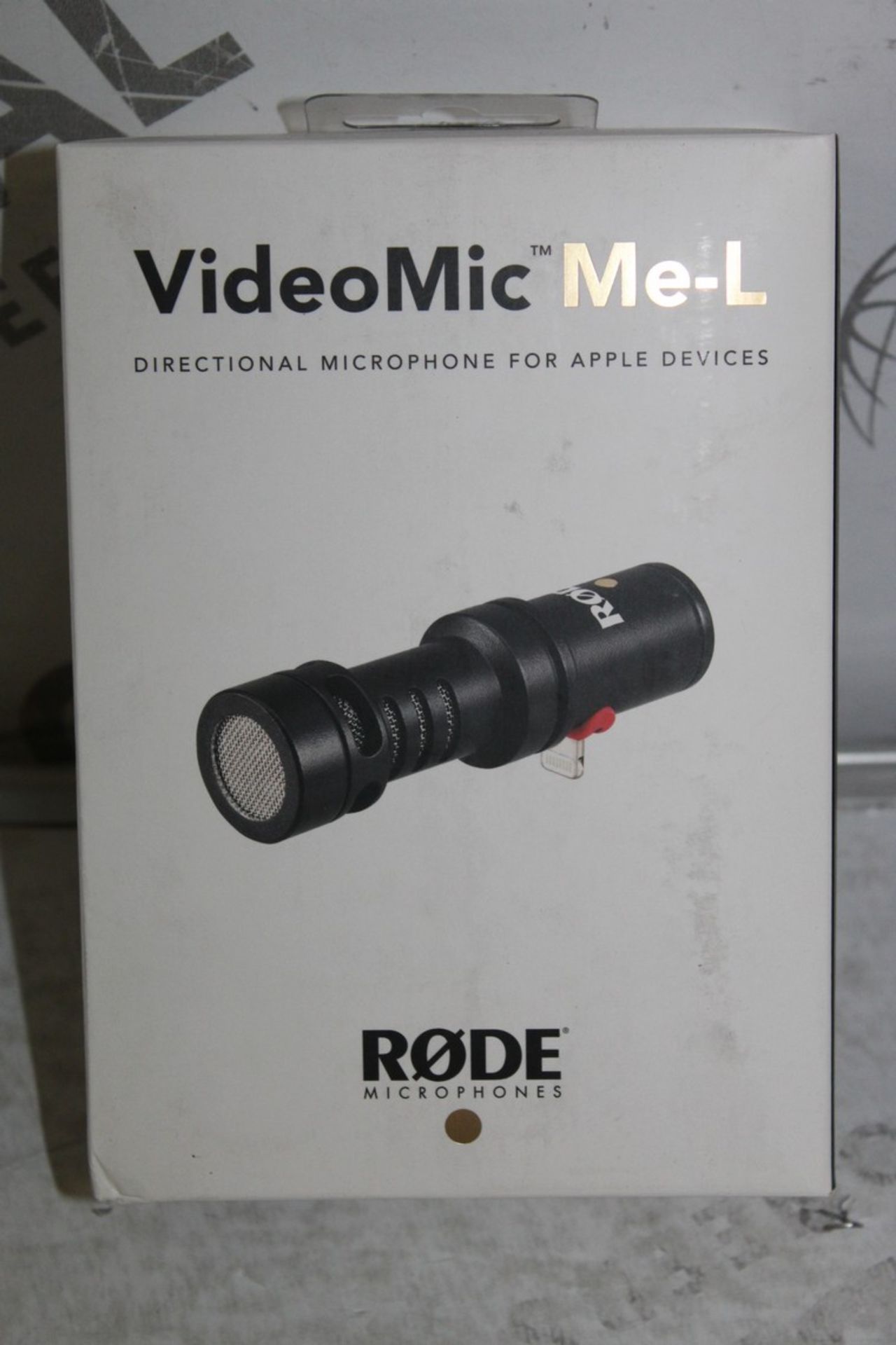 Boxed Rodi Video Mic ME-L Directional Microphone for Apple Devices