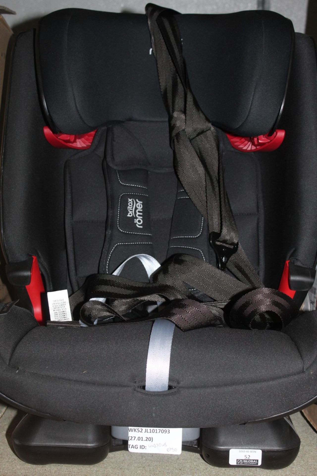 Britax Romer In Car Kids Safety Seat RRP £70 (4438048) (Public Viewing and Appraisals Available)