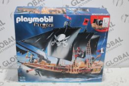 Boxed Playmobile Pirates Ages 4 - 10 Pirate Ship RRP £40 (4513603) (Public Viewing and Appraisals