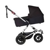 Boxed Mountain Buggy Carry Cot Plus Bassinette Carry Cot RRP £140 (4492544) (Public Viewing and