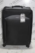 Antler Soft Shell 360 Wheel Okta Medium Expanding Suitcase RRP £85 (4272024) (Public Viewing and