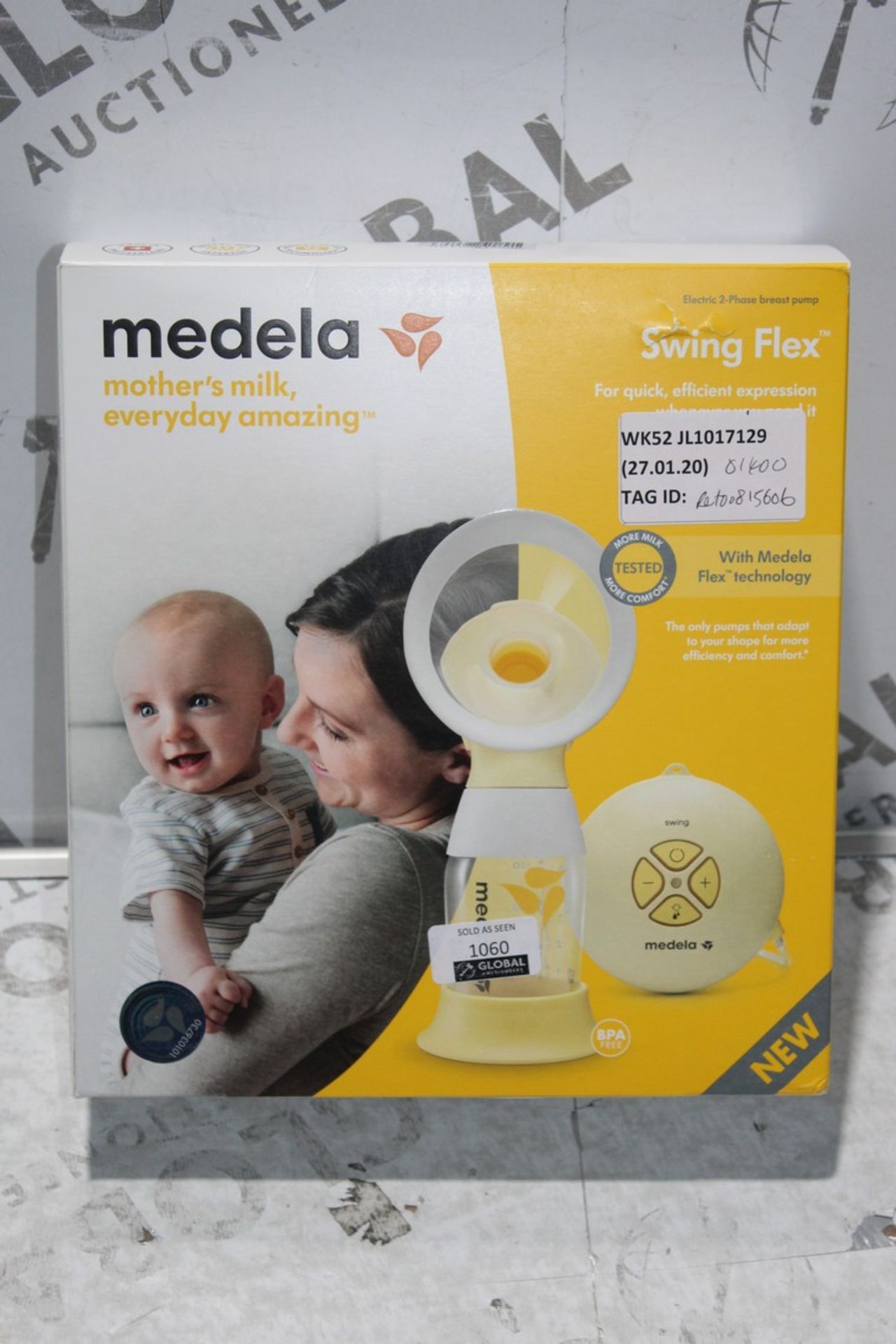 Boxed Medela Swing Flex Electric Breast Pump RRP £140 (RET00815606) (Public Viewing and Appraisals