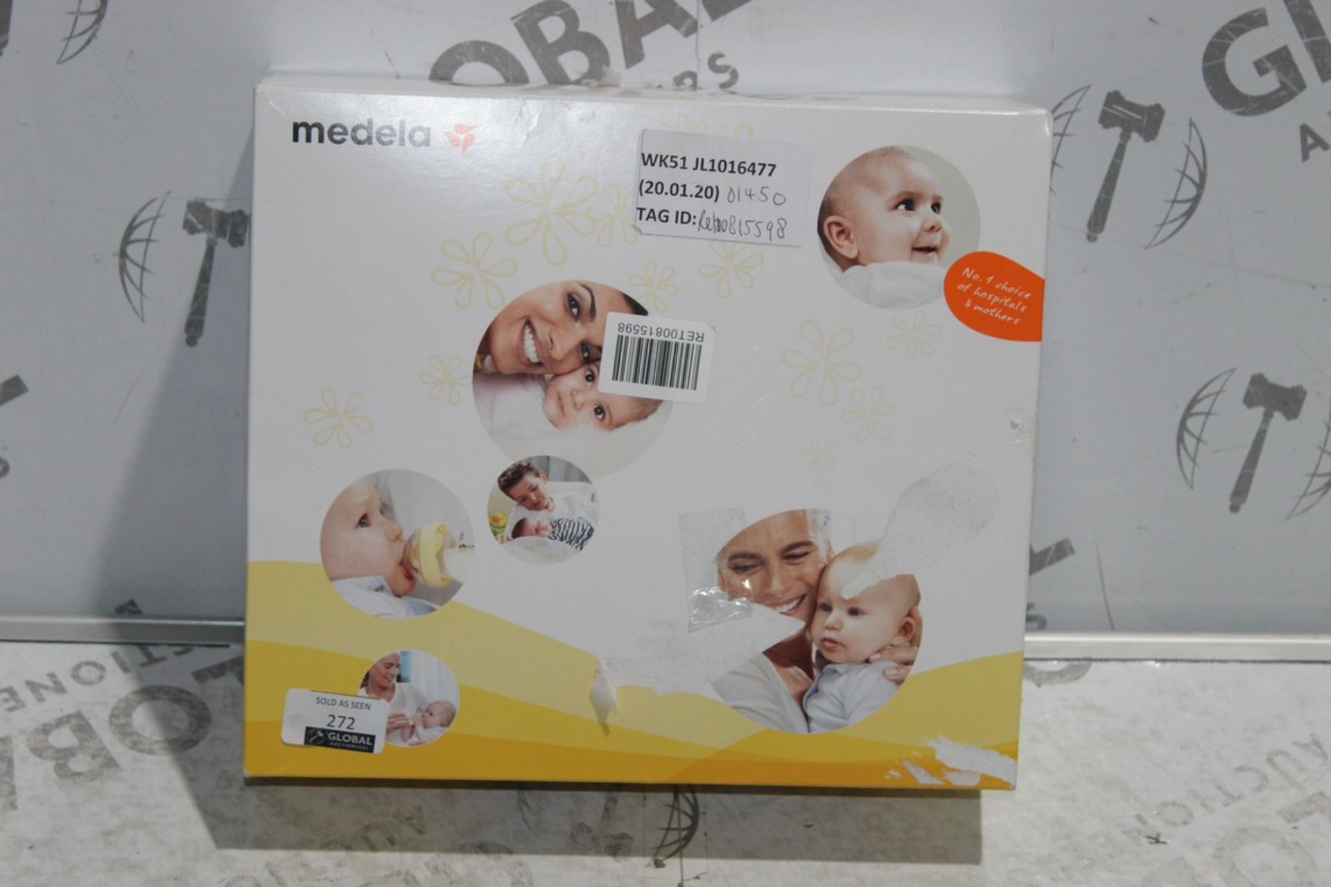 Boxed Medela Swing Electric Breast Pump RRP £145 (RET00815598) (Public Viewing and Appraisals
