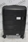 American Tourister Hard Shell 360 Wheel Cabin Bag RRP £75 (4540088) (Public Viewing and Appraisals
