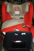 Cybex Orange In Car Kids Safety Seat with Base RRP £175 (4374125) (Public Viewing and Appraisals