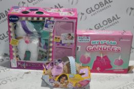 Boxed Assorted Children's Toy Items to Include Cosy Dosys Rockabye Baby Toys, Net Mums My First