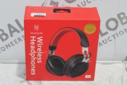 Boxed Pairs of One Audio Wireless A1 Headphones RRP £35 Each