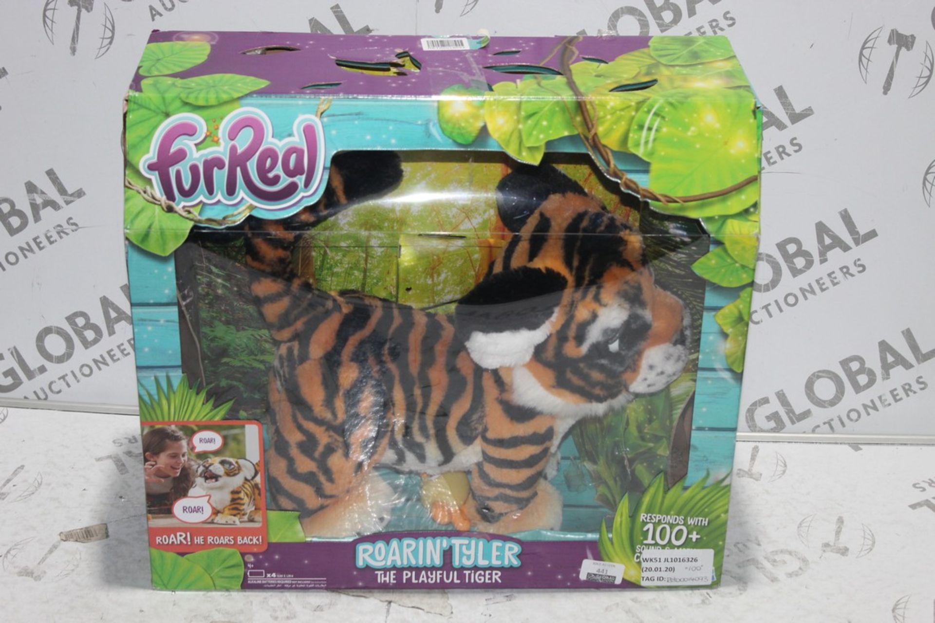 Boxed For Real Friends Playful Tyler The Playful Tiger Children's Interactive Toy RRP £100 (