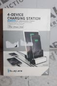 Boxed Brand New Blue Flame 4 Device Fast Charging Apple Product Charger RRP £55