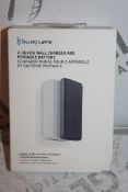 Lot to Contain 2 Boxed Blue Flame 2 Device Wall Chargers and Portable Batteries Combined RRP £75