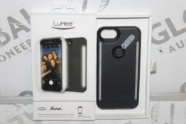 Lot to Contain 2 Brand New Iphone 7 Lumee Phone Cases with Perfect Lighting Solution For The Perfect