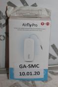 Boxed Air Fly Pro 12 South Twin Wireless Headphone Splitter Jack RRP £60