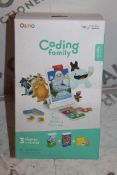 Boxed Osmo Coding Family Set of 3 Apple Interactive Educational Games RRP £120