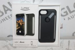 Lot to Contain 2 Brand New Iphone 7 Lumee Phone Cases with Perfect Lighting Solution For The Perfect