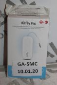 Boxed Air Fly Pro 12 South Twin Wireless Headphone Splitter Jack RRP £60