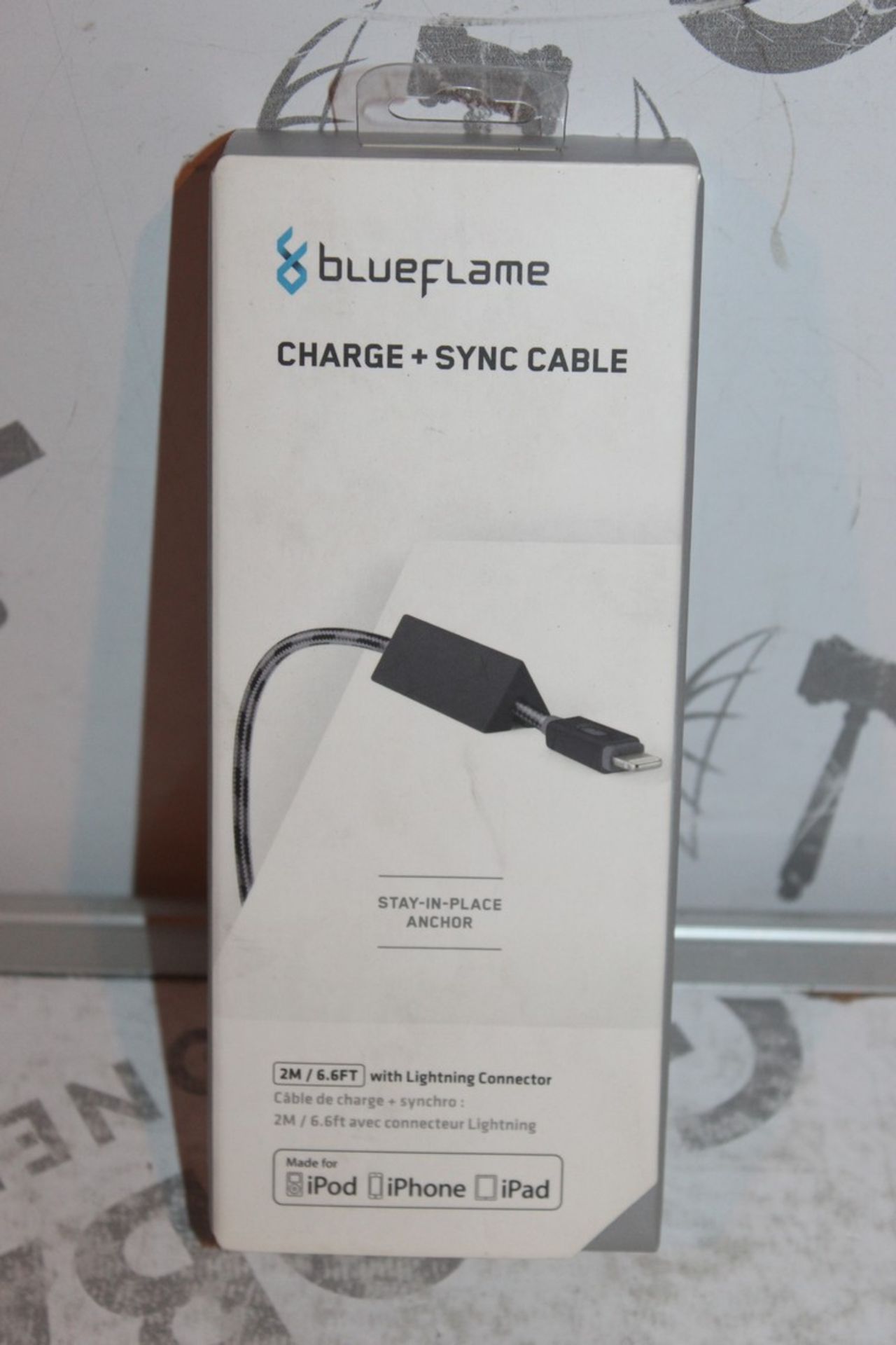 Lot to Contain 8 Brand New Blue Flame Charge and Sync Cables Combined RRP £160