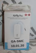 Boxed Air Fly Pro 12 South Twin Wireless Headphone Splitter Jack RRP £60