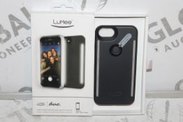 Lot to Contain 2 Brand New Iphone 7 Lumee Phone Cases with Perfect Lighting Solution For The Perfect