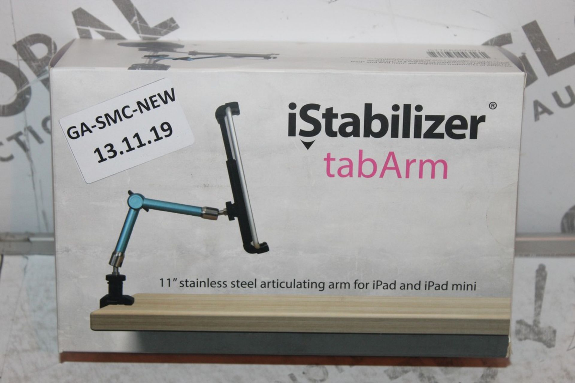 Boxed Brand New Istabiliser Tab Arm 11Inch Stainless Steel Articulating Arm for Ipad and Ipad Mini