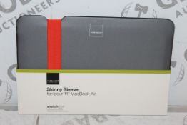 Lot to Contain 2 Brand New Acme Made Skinny Sleeve Cases for Macbook Air 11Inch Combined RRP £50