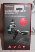 Lot to Contain 5 McCally De Mount Fully Adjustable Car Dashboard Mounts Combined RRP £125