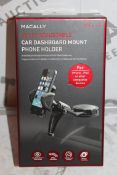Lot to Contain 5 Brand New Assorted McCally Demount and Cup Mount Phone Holders Combined RRP £120