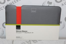 Lot to Contain 2 Brand New Acme Made Skinny Sleeve Cases for Macbook Air 11Inch Combined RRP £50